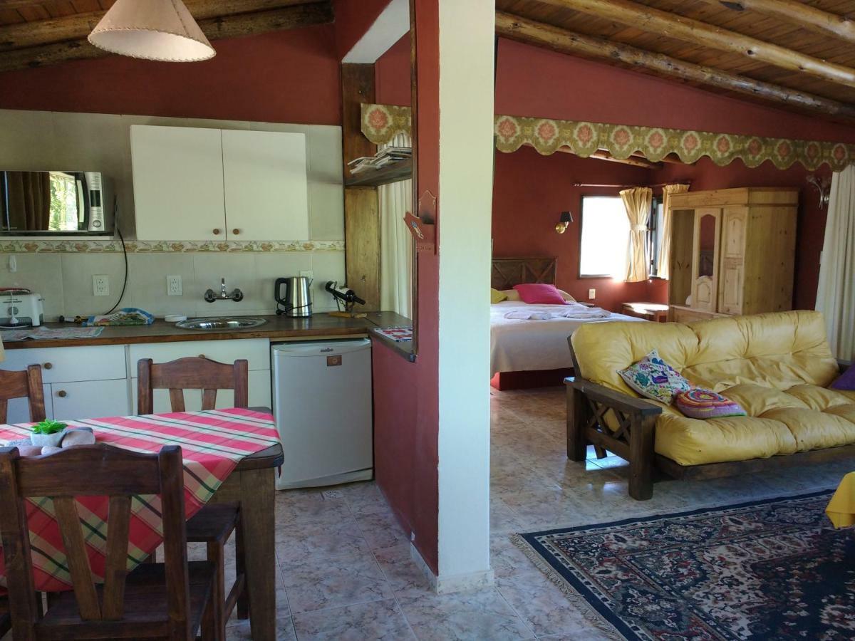 El Aleman Aparthotel Barreal Bagian luar foto